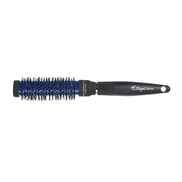 Keramische ronde borstel blauw 25mm Keramische ronde borstel blauw 25mm