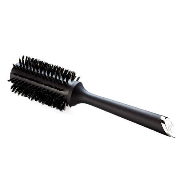 Ronde borstel met natuurlijke haren van GHD, maat 2. Ronde borstel met natuurlijke haren van GHD, maat 2.