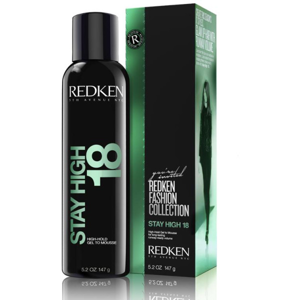 Gel Mousse Coiffante Redken Fashion Collection Stay High 18 150ML Gel Mousse Coiffante Redken Fashion Collection Stay High 18 150ML