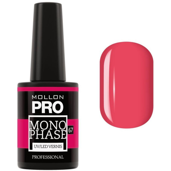 Semi-permanente barniz monofásico Mollon Pro 10 ml de Verano de Crush - 67 Semi-permanente barniz monofásico Mollon Pro 10 ml de Verano de Crush - 67