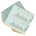 Paquet de 10 carnets caisse doubles sans N°