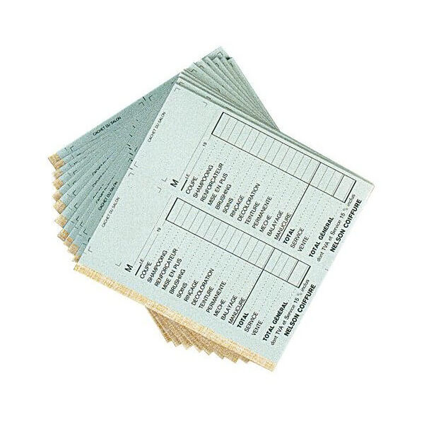 Pakket van 10 dubbele kassaboeken zonder nummer. Pakket van 10 dubbele kassaboeken zonder nummer.