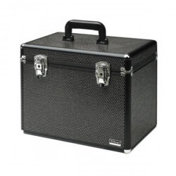 Schwarzer Koffer mit Strasssteinen 0150597