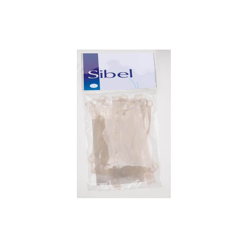 Pacote de 50 Ligas Planas de Silicone