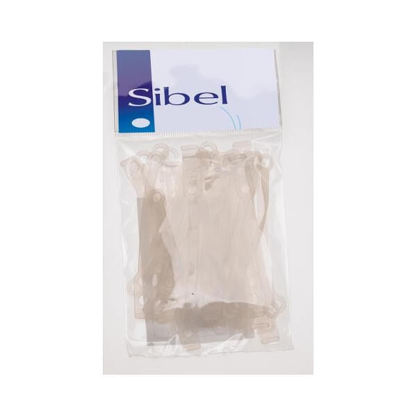 50 Sacos de Elásticos Lisos Longos de Silicone 50 Sacos de Elásticos Lisos Longos de Silicone