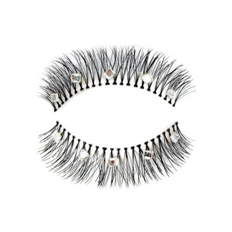 Cílios postiços com strass Egerie 130974. Cílios postiços com strass Egerie 130974.