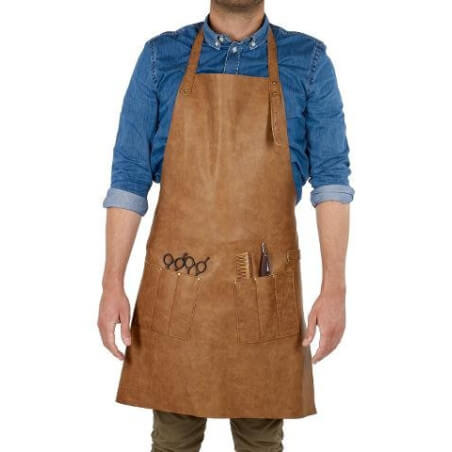 Synthetic Leather Apron Barburys