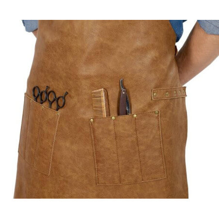 Synthetic Leather Apron Barburys