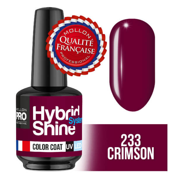 Mini Varnish Semi-Permanent Hybrid Shine Mollon Pro 8ml (By Color) Calais - 233