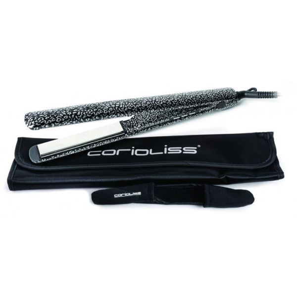 Enderezador Corioliss C3 Diseño Leopardo de Plata Titanio