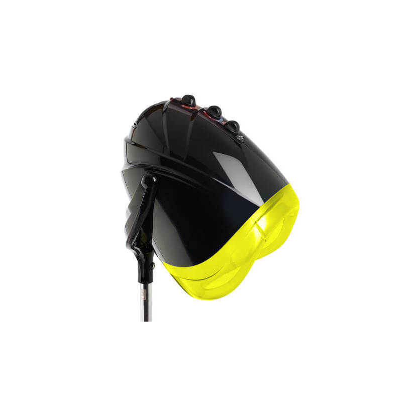 Capacete de modelagem Alizeo preto Apenas a cabeça
