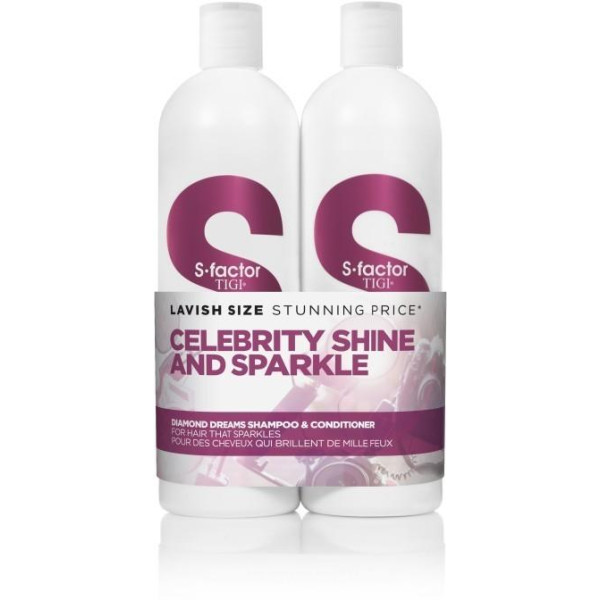 Pack Tigi S-Factor Diamond Dreams 2 X 750 ML Pack Tigi S-Factor Diamond Dreams 2 X 750 ML