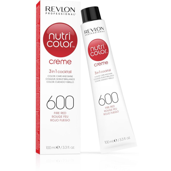Tube Nutri color Cream Revlon 600 Red Light 100 ML Tube Nutri color Cream Revlon 600 Red Light 100 ML