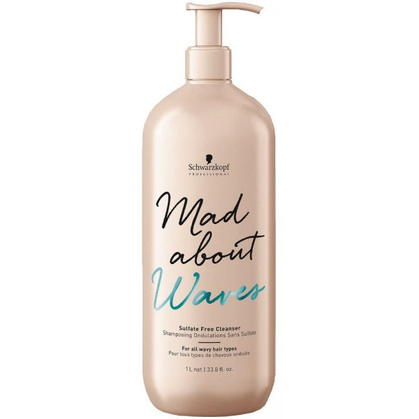 Mad About Schwarzkopf Sulfate Free Undulations Shampoo 1000ml