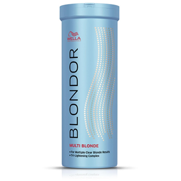 Polvere decolorante Blondor Wella Multiblond - 400 grammi