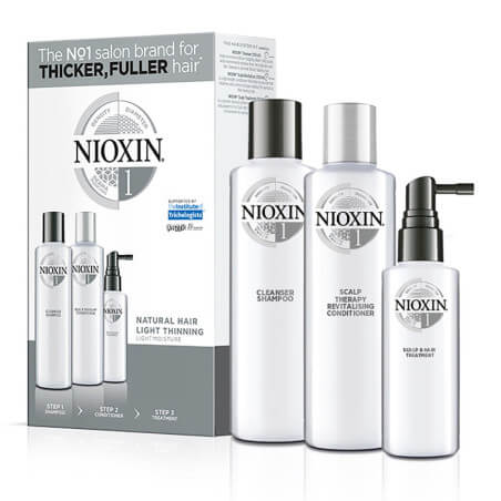 Confezione cura Nioxin N°1 - Capelli fini e naturali - 