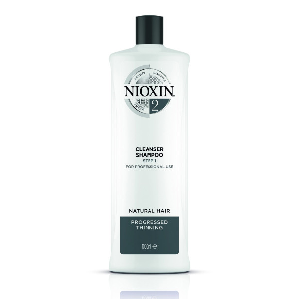 Shampoo cleanser nioxin n ° 2 1000 ml
