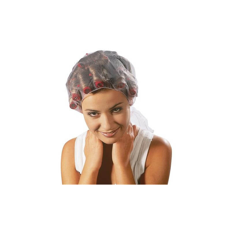 Véu Azul de Tule com Penteado
