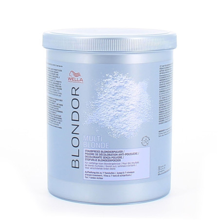 Polvere decolorante Blondor Wella Multiblond - 400 grammi 