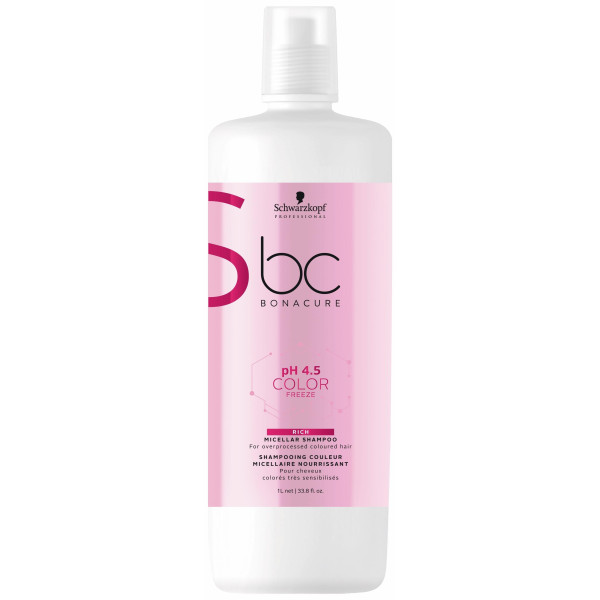 BC pH4.5 Color Freeze Shampooing Micellaire Nourrissant 1L BC pH4.5 Color Freeze Shampooing Micellaire Nourrissant 1L
