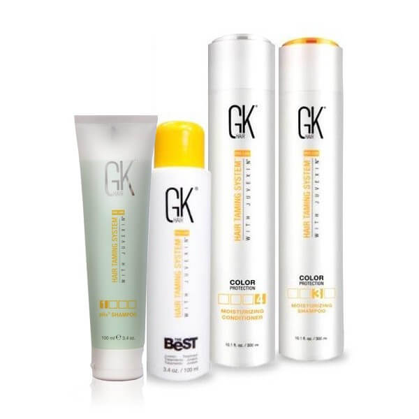 Glättung Kit GKhair The Best 100 ML + 300 ML Pflege