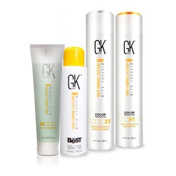 Kit Lissage GKhair The Best 100 ML + soins 300 ML Kit Lissage GKhair The Best 100 ML + soins 300 ML