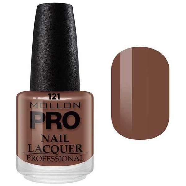 laca clásica 15 ml Mollon Pro café con leche - 121 laca clásica 15 ml Mollon Pro café con leche - 121