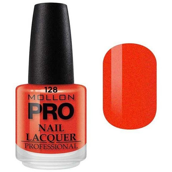 Vernis Classique 15 ml Mollon Pro Jaune de Cadmium Orange - 128 Vernis Classique 15 ml Mollon Pro Jaune de Cadmium Orange - 128