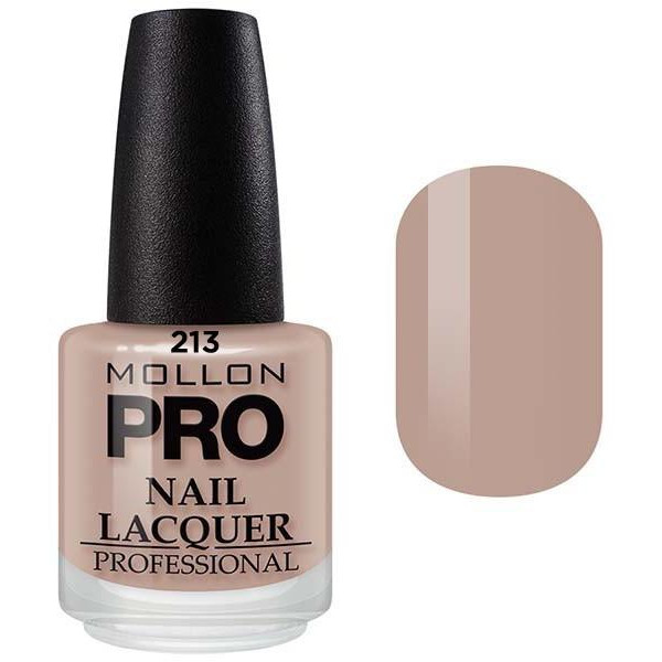 Classic Nail Polish 15 ml Mollon Pro Nude Pearl - 213 Classic Nail Polish 15 ml Mollon Pro Nude Pearl - 213