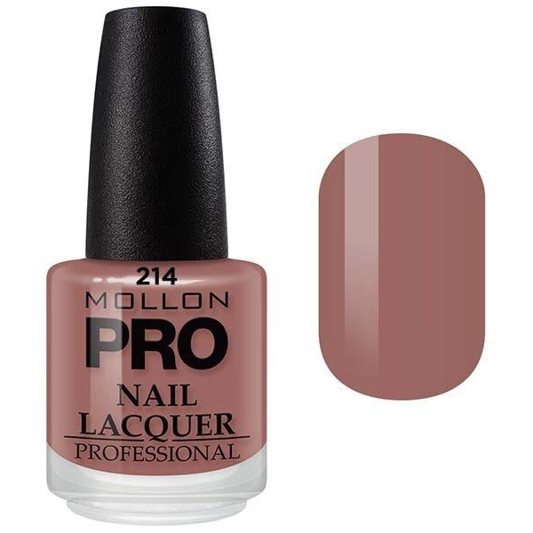 laca clásica 15 ml Mollon Pro cubierta roja - 214 laca clásica 15 ml Mollon Pro cubierta roja - 214