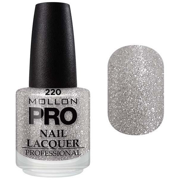 lacca Classic 15 ml Mollon Pro pioggia Sparkling - 220 lacca Classic 15 ml Mollon Pro pioggia Sparkling - 220