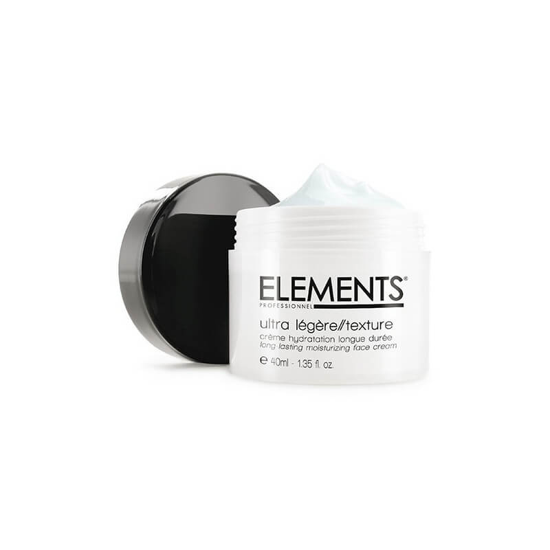 Crema facial de hidratación de larga duración Elements - 40 ML.