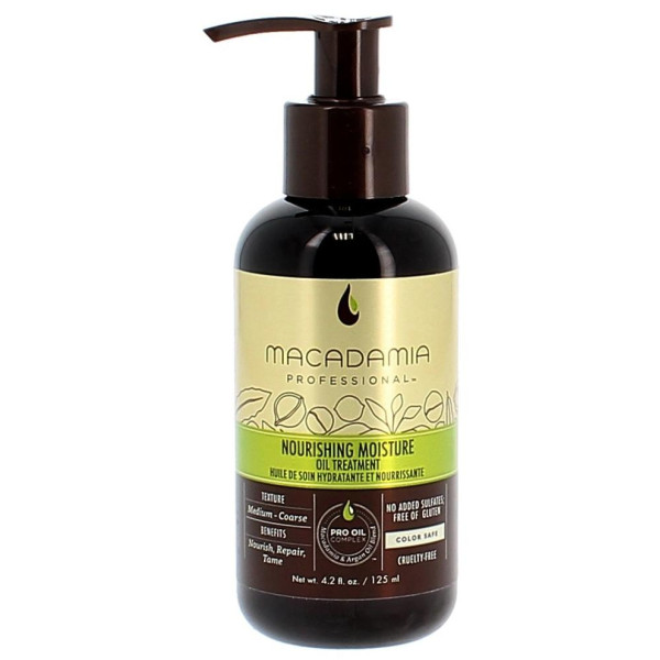 Macadamia Oil Huile Traitement Hydratante et Nourrissante 125 ML Macadamia Oil Huile Traitement Hydratante et Nourrissante 125 ML