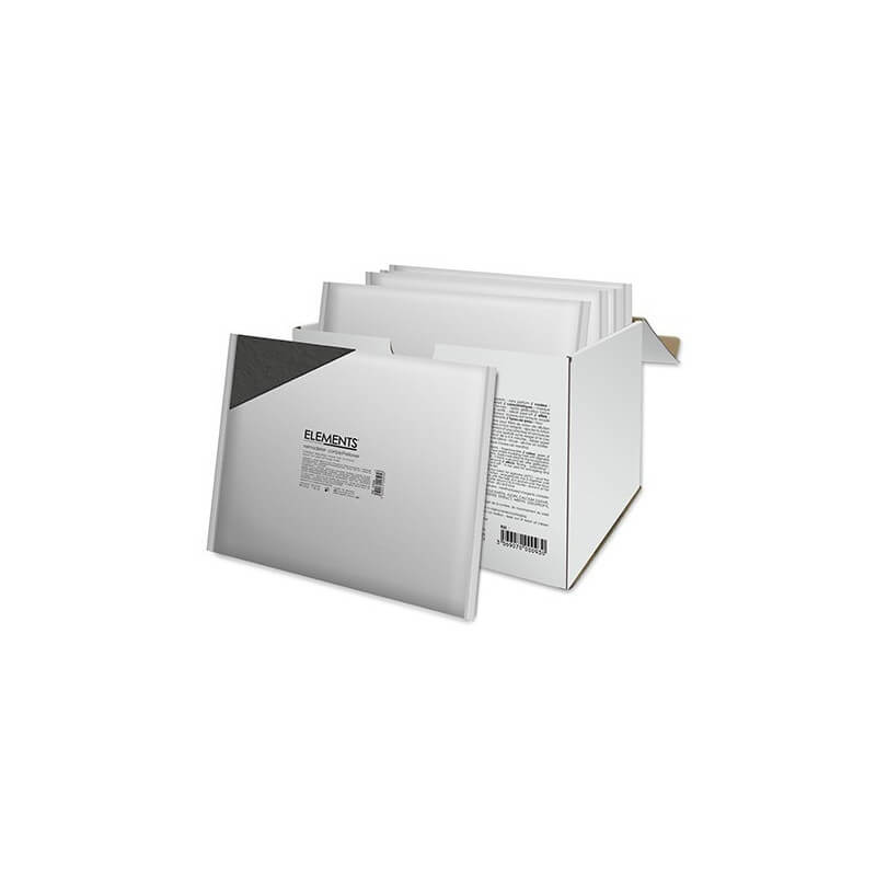 Algenmasker voor het lichaam in warm zwart Elements - 7x200 g