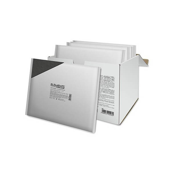 Algenmasker voor het lichaam in warm zwart Elements - 7x200 g