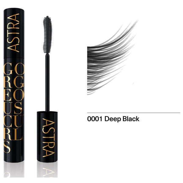 Mascara Gorgeous Curls - Effet longue durée - Black Mascara Gorgeous Curls - Effet longue durée - Black