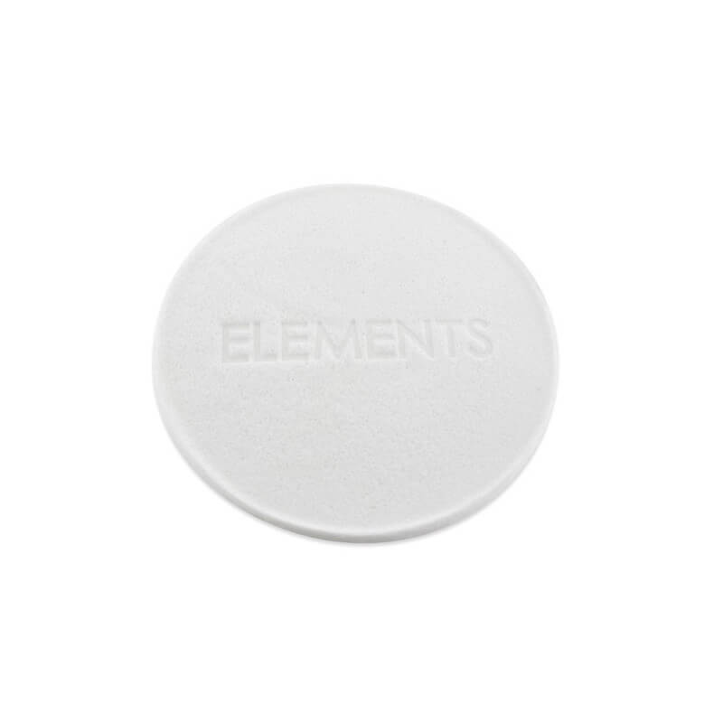 Witte verzorgingsspons Elements