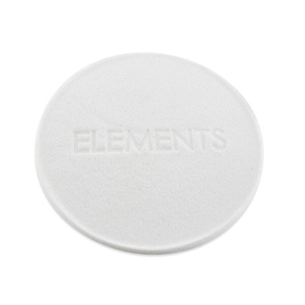Witte verzorgingsspons Elements