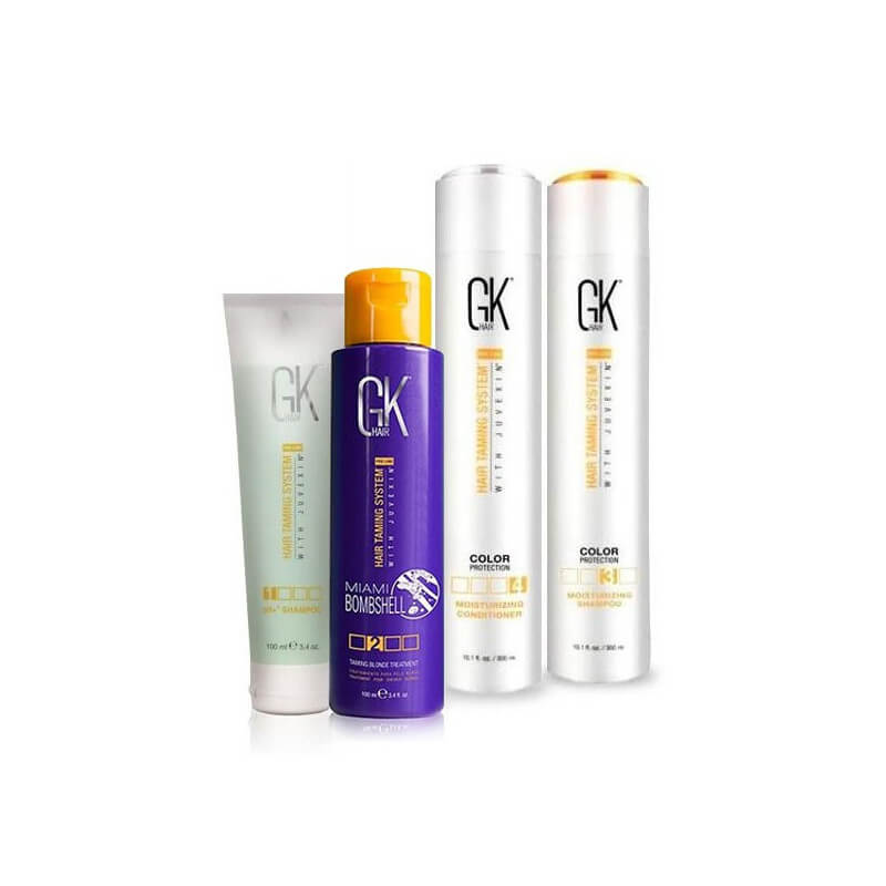 GKhair The Best 100 ML + verzorging 300 ML gladmakende kit