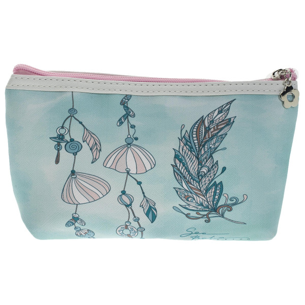 Trousse de maquillage bleue Trousse de maquillage bleue