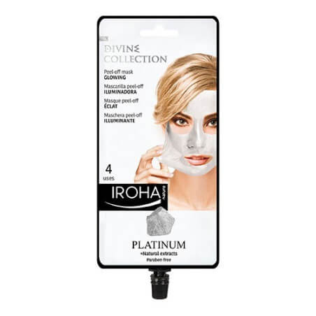 Masque visage peel-off éclat platinium IROHA