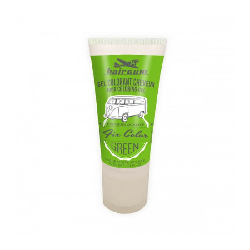 Hairgum Gel Fix Color verde 30 ML