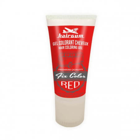 Hairgum Gel Fix Color vermelho 30 ML