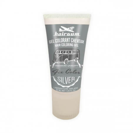 Hairgum Fix Color Gel 30 ML Silber