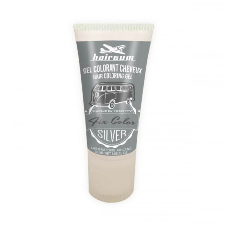Hairgum gelo Fix Colore argento - 30 ml - 