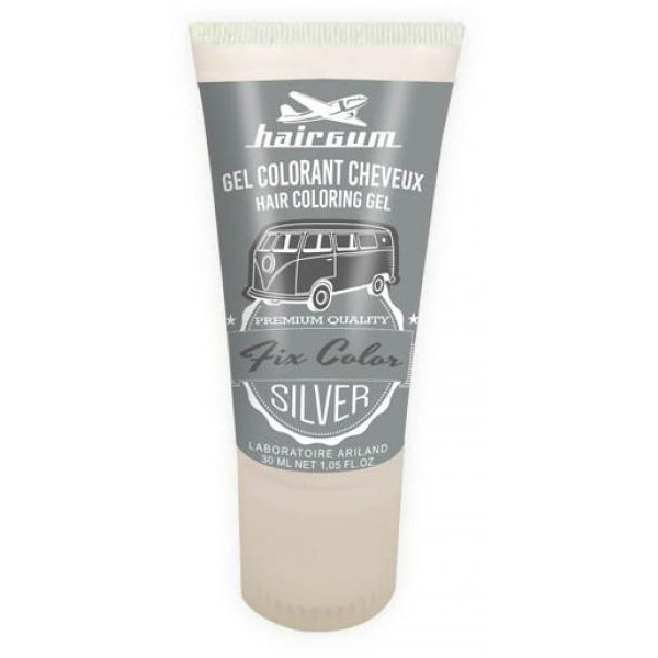 Gel argent Fix Color HAIRGUM 30GR Gel argent Fix Color HAIRGUM 30GR