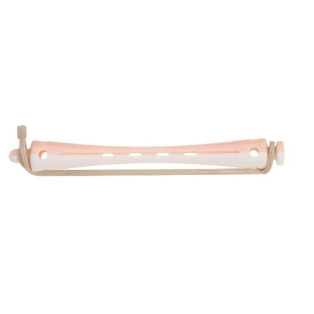 Bigoudis à Permanente longs Rose/Blanc  ∅ 6.5 mm 