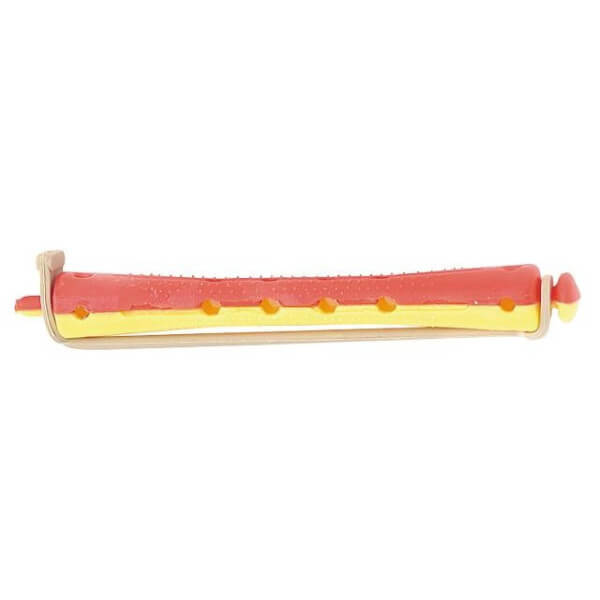 Bigoudis voor langdurige krullen Rood/Geel ∅ 8.5 mm