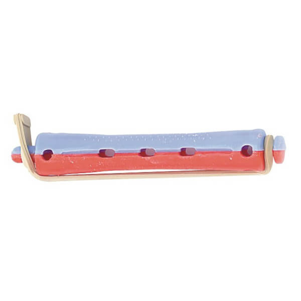 Korte permanentkrulspelden Rood/Blauw ∅ 10 mm .jpg Korte permanentkrulspelden Rood/Blauw ∅ 10 mm .jpg