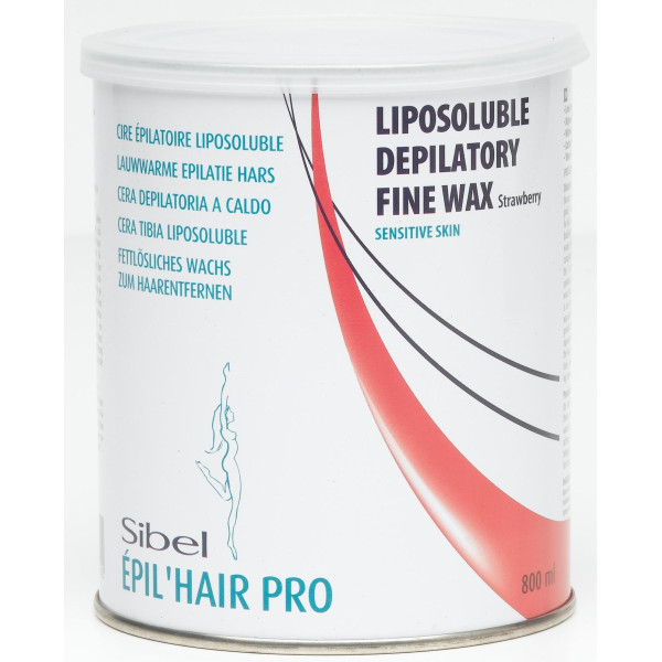 Fine liposoluble wax with strawberry 800 ML Fine liposoluble wax with strawberry 800 ML
